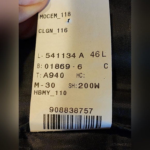 TailoRED Men's Union Made Blazer 46L REDA 1865 Super 130’s Luxury Italian Wool - Picture 15 of 16